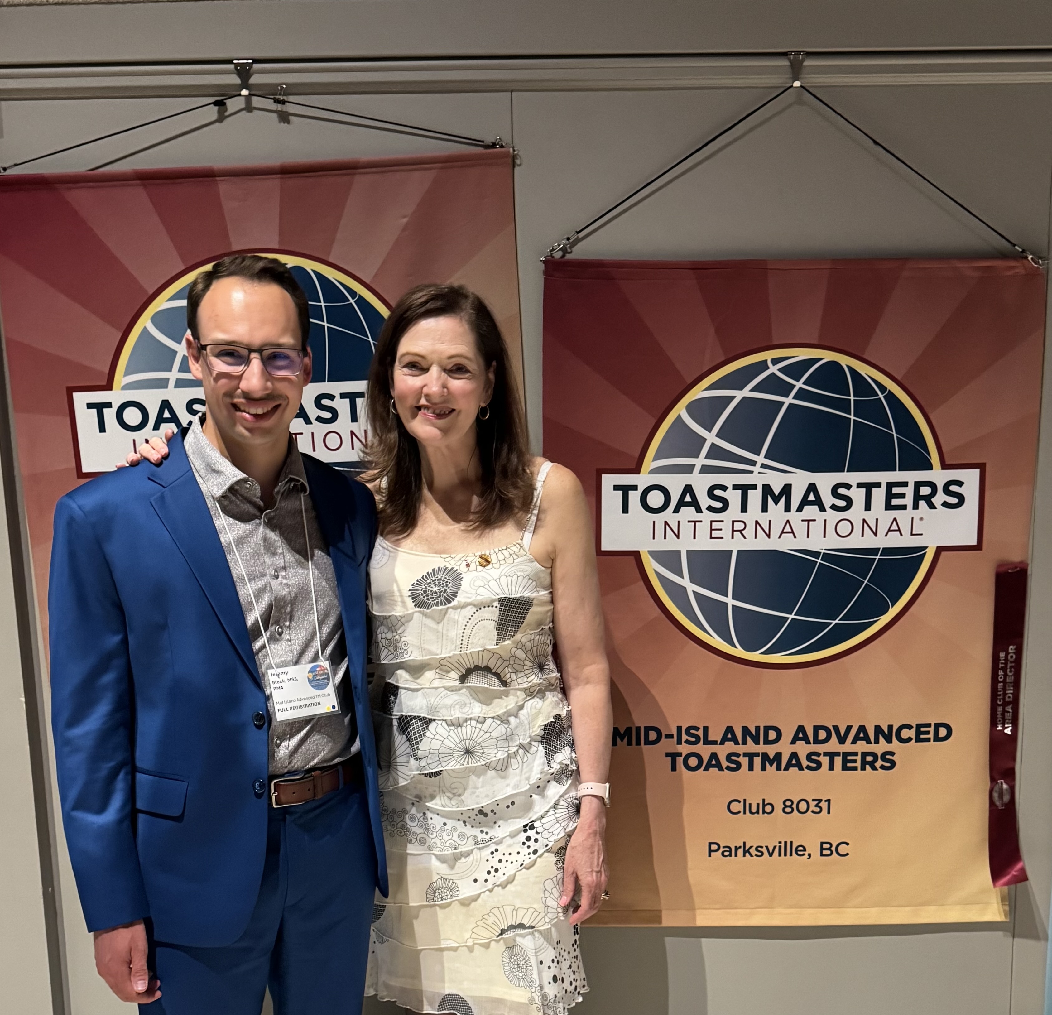 Jeremy Block (Left), Aletta Rochat (Right)