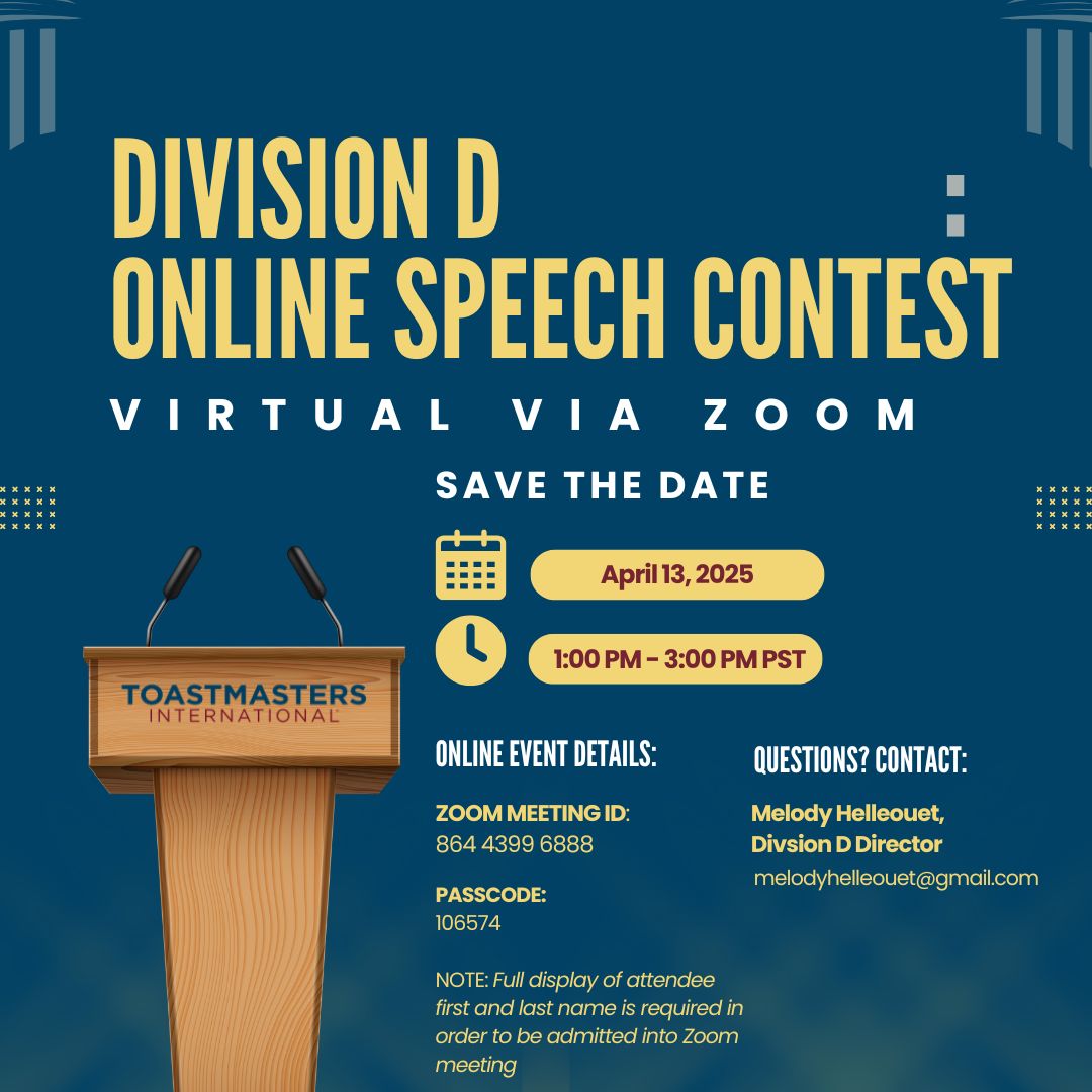 Division D Online Speech Contests