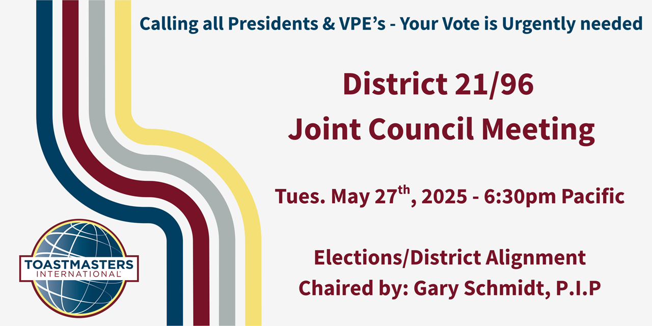 Announcement of Joint Council Meeting on May 27, 2025