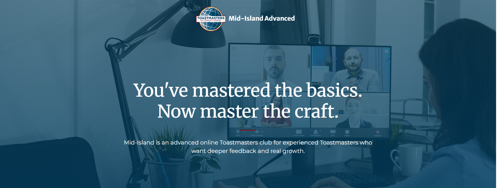 Text: You've mastered the basics. Now master the craft.