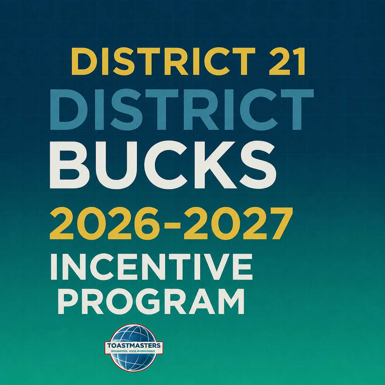 District Bucks 2026-2027