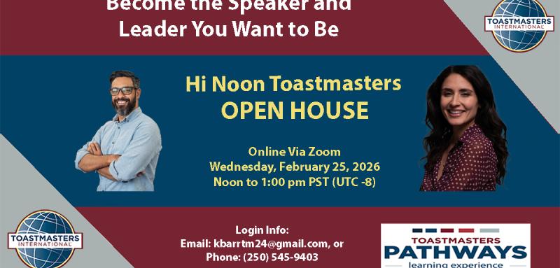 Become the speaker and leader you want to be.