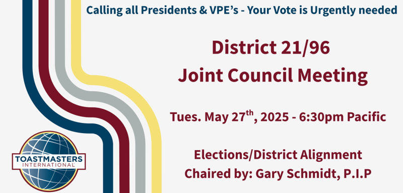 Announcement of Joint Council Meeting on May 27, 2025