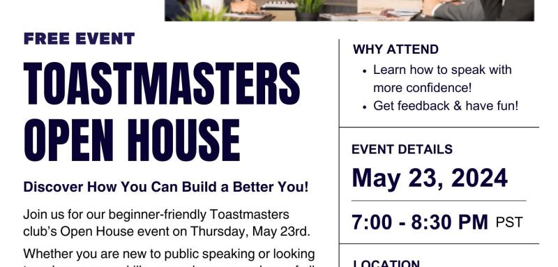 Spoken Word Open House 