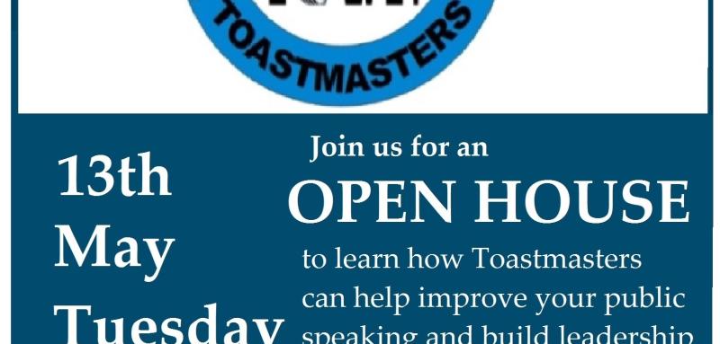 "Aloha" OPEN HOUSE of TALK OF THE TOWN TOASTMASTERS CLUB on Tuesday, 13th of May 2025