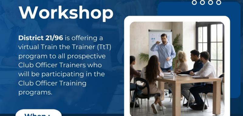 D21/96 Train the Trainer Workshop