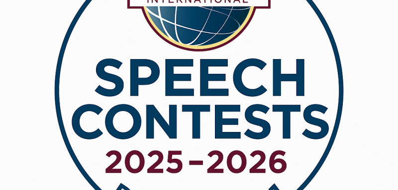 Speech Contests 2025-2026